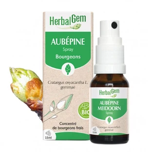 Herbalgem Bourgeons Weißdorn Spray Bio 15ml