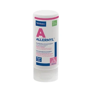 Virbac Allermyl Champú dermatológico para perros y gatos Pieles irritadas y sensibles 250 ml