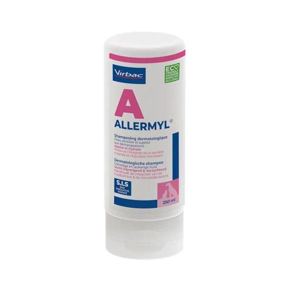 Virbac Allermyl Dermatological Shampoo for Dog and Cat Irritated and sensitive skin 250ml