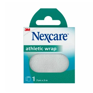 Nexcare Atheltic Wrap Cinta para vendaje atlético 7 cm x 3M