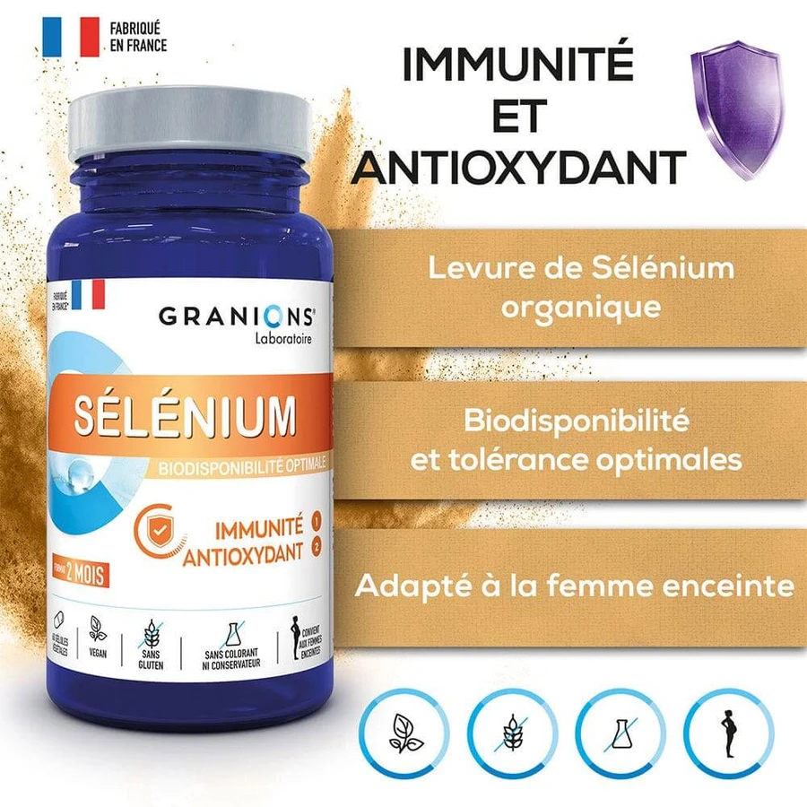 Granions Selenium 60 capsules