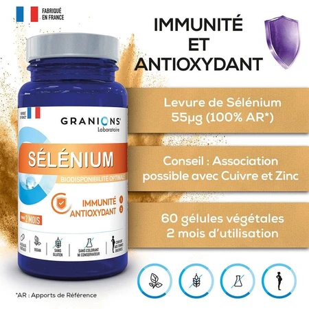 Granions Selenium 60 capsules