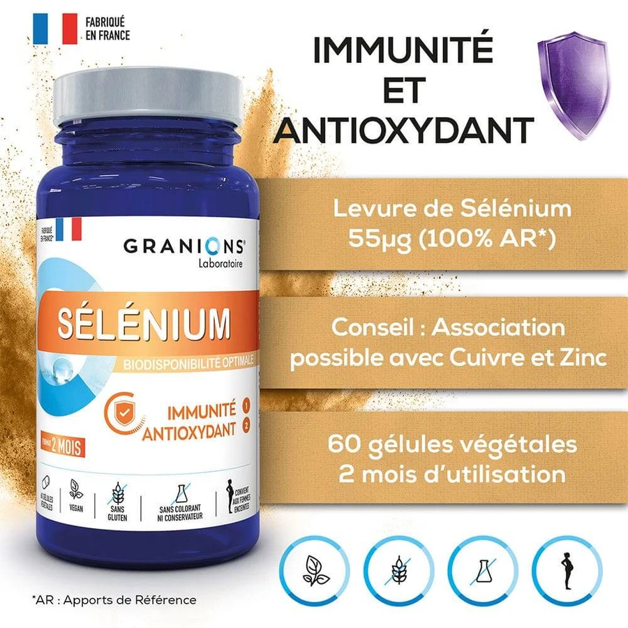 Granions Selenium 60 capsules