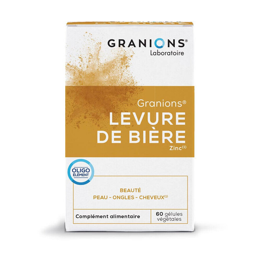 Granions Levure De Biere Zinc 60 Gelules