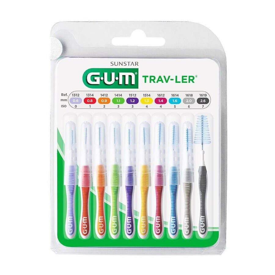 Shop Gum Trav-ler Zahnbürsten x10 Gum Trav-ler Zahnbürsten x10