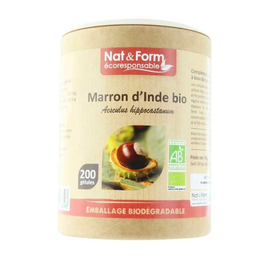 Nat&Form IPPOCASTANO BIO 200 Kapseln
