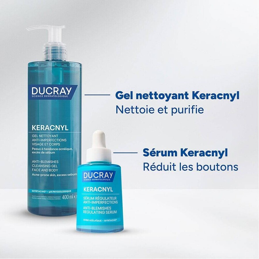 Ducray Keracnyl Sérum régulateur anti-imperfecțiuni 30ml Ducray Keracnyl Sérum régulateur anti-imperfecțiuni 30ml