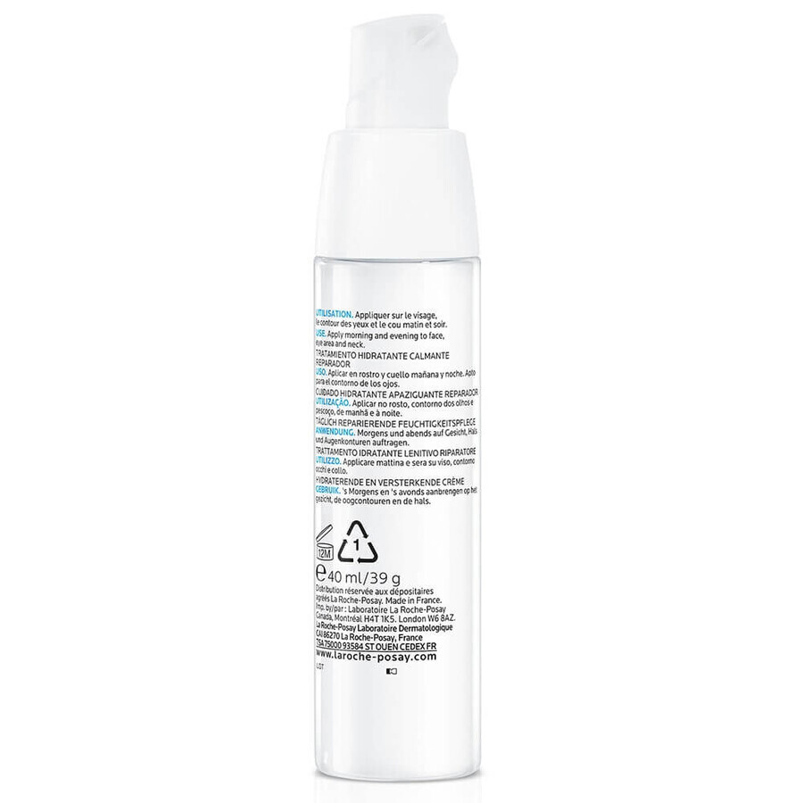 La Roche-Posay Toleriane Fluid dermallergo intense hydration 48h for sensitive or allergic normal and combination skin 40ml