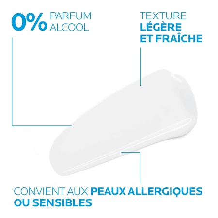 La Roche-Posay Toleriane Fluid dermallergo intense hydration 48h for sensitive or allergic normal and combination skin 40ml
