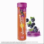 Vitascorbol Vitamine C 1000mg Zwartebessensmaak 15 bruistabletten