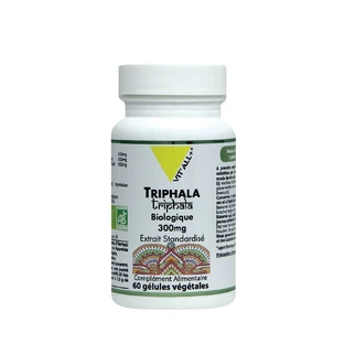Vit'All+ Triphala Organica 300mg Standardized Extract 60 Capsules