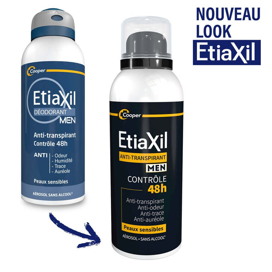 Etiaxil Deodorant Spray 48 hours men without aluminum 150 ml Etiaxil Deodorant Spray 48 hours men without aluminum 150 ml