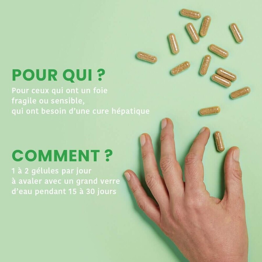 Santarome Desmodium 2500 Détoxifiant du Foie 30 Geluli