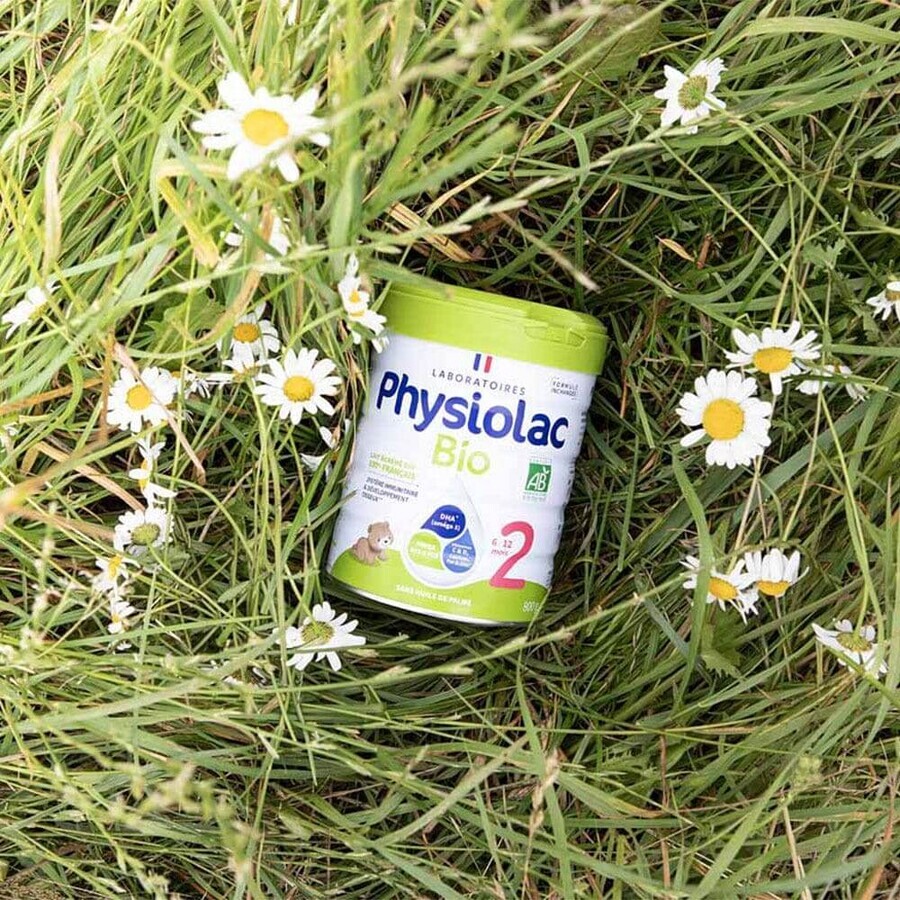 Physiolac Lait En Poudre 2 Bio De 6 à 12 mois