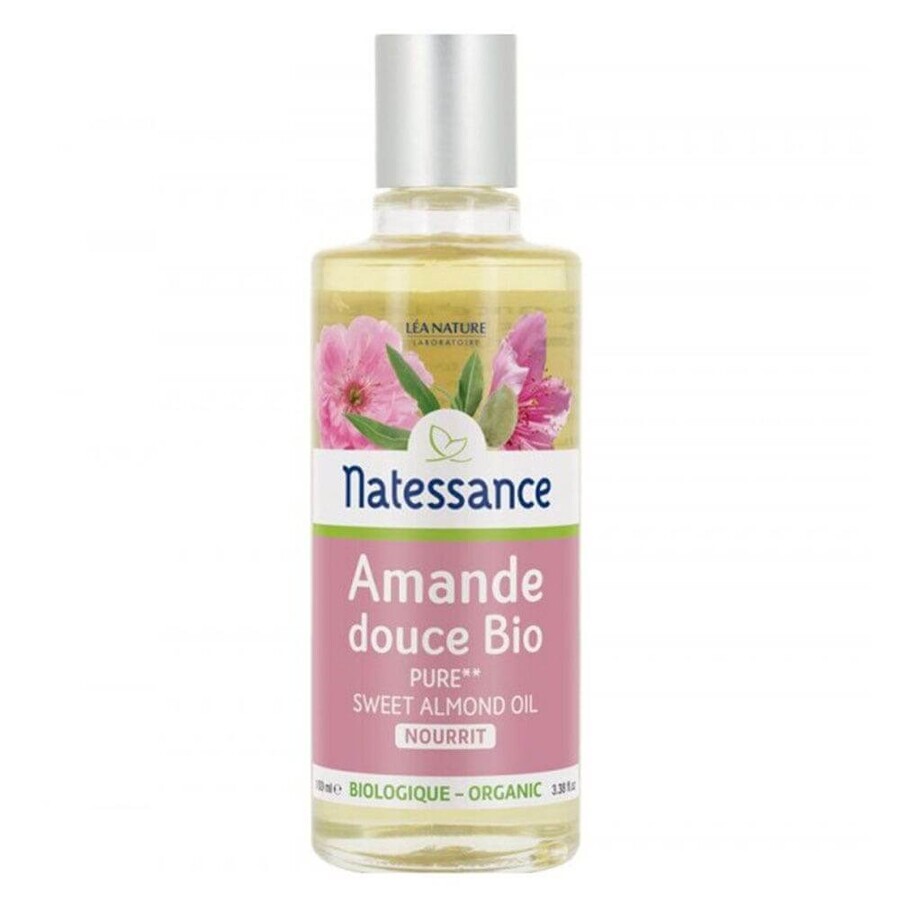 Natessance Pure organic sweet almond oil 50ml