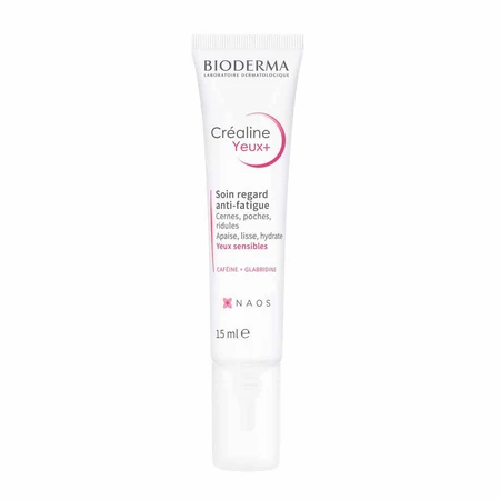 Bioderma Crealine Yeux+ Anti-Ermüdungsbehandlung Augenkontur Empfindliche Haut 15ml