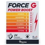Vitavea Santé Force G Power Boost Ginseng Ginger Guarana 24 Effervescent Tablets