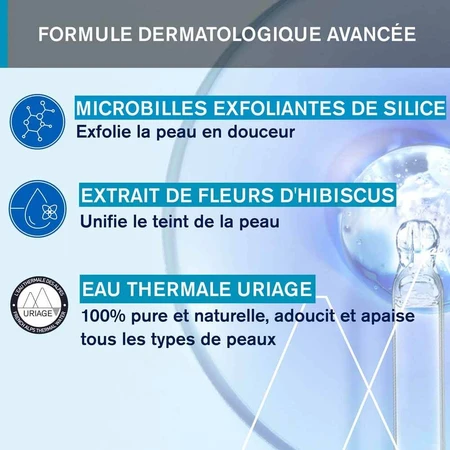 Uriage Agua Termal Gelee Exfoliante Suave Pieles normales a secas 50ml