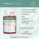 Biocyte Haar Keratine Groei en Schoonheid 60 gummies Biocyte Haar Keratine Groei en Schoonheid 60 gummies