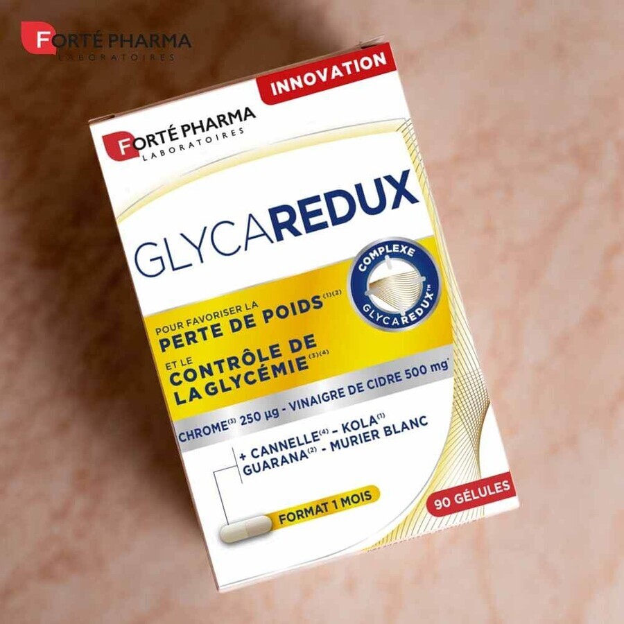 Forté Pharma Glycaredux Glycémie 90 gélules