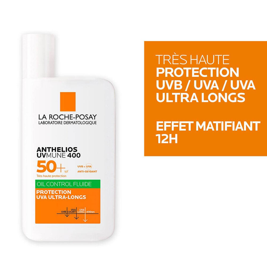 La Roche-Posay Anthelios Uvmune 400 Oil Control Fluid with Perfume spf50+ 50ml La Roche-Posay Anthelios Uvmune 400 Oil Control Fluid with Perfume spf50+ 50ml