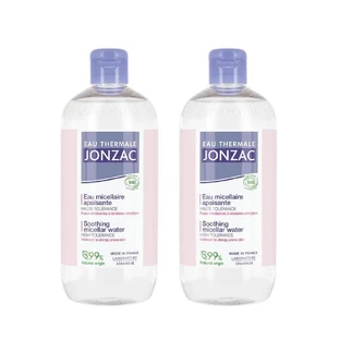 Eau thermale Jonzac REactive Organic soothing micellar water for sensitive skin 2x500ml