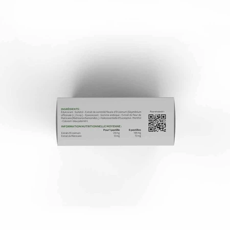 Arkopharma Activox Soothes Throat Mint and Eucalyptus 24 Tablets