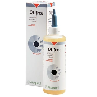 Vetoquinol OTIFREE Außenohr-Reinigungslösung 160 ml