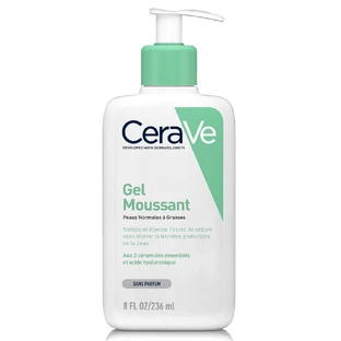 Cerave Gel Limpiador Facial para Piel Normal a Grasa 236ml