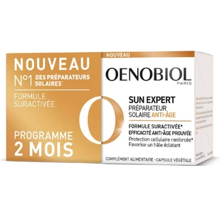 Oenobiol Sun Expert Bomba de Calor Solar Antienvejecimiento 2x30 Cápsulas