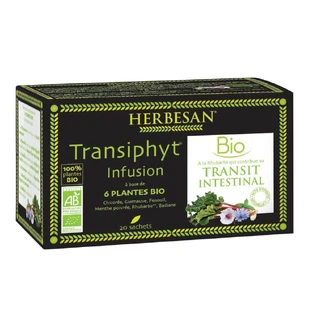 Herbesan Transifit Infusie met 6 Bio Planten x20 sachets