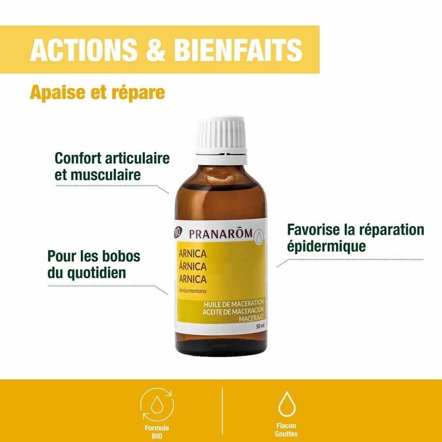 Pranarôm Organic Arnica Oil 50ml