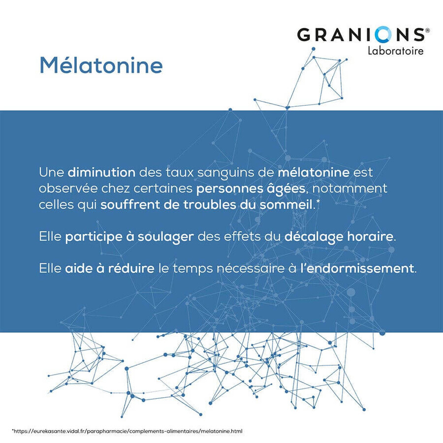 Granions Melatonina 60 Geluli