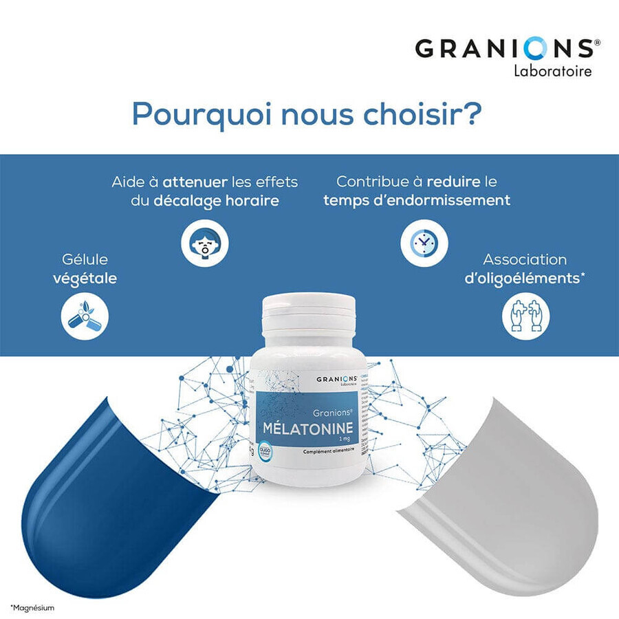 Granions Melatonina 60 Geluli