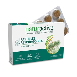 Naturactive Atemwegstabletten 24 auflösbare Tabletten