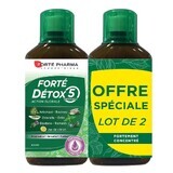 Forté Pharma Forté Détox Natuurlijk Depuratief 5 Organen 2x500ml