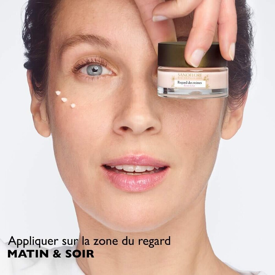Sanoflore Reines Organic Rose Eye Cream Regard Des 15ml