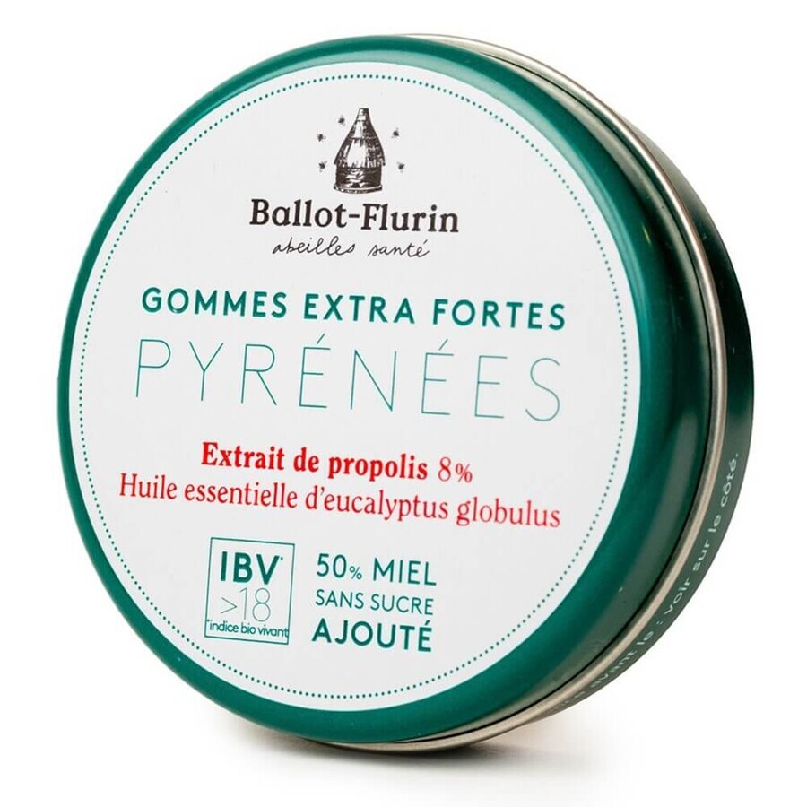 Ballot-Flurin Eucalyptus Extra Strong Pyrenean Gums 50% Honey 30g