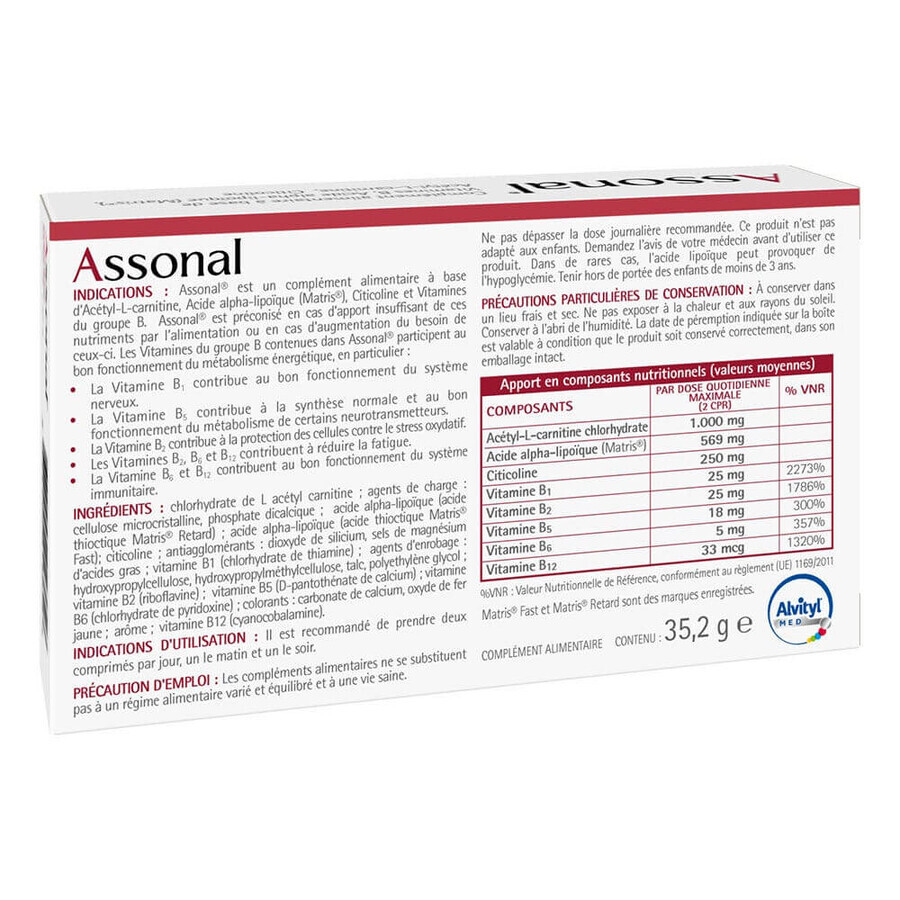 Alvityl Axonal 24 Tablets Alvityl Axonal 24 Tablets