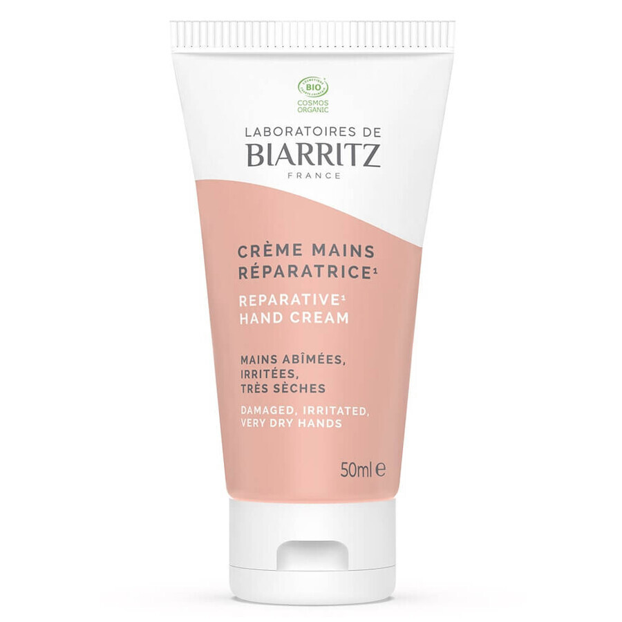 Laboratoires De Biarritz Repair Treatments Organic Hand Cream Soothes and Repairs 50ml