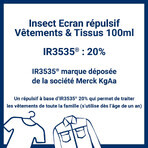 Insect Ecran Tessuti Spray per abiti e tessuti 100ml Insect Ecran Tessuti Spray per abiti e tessuti 100ml