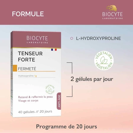 Biocyte Anti-Aging Tensor Strong Firmness Face and Body 40 Capsules