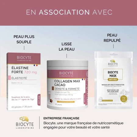 Biocyte Anti-Aging Tensor Strong Firmness Face and Body 40 Capsules