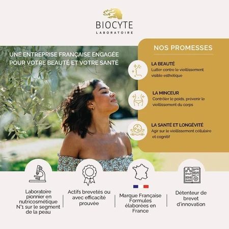 Biocyte Anti-Aging Tensor Strong Firmness Face and Body 40 Capsules