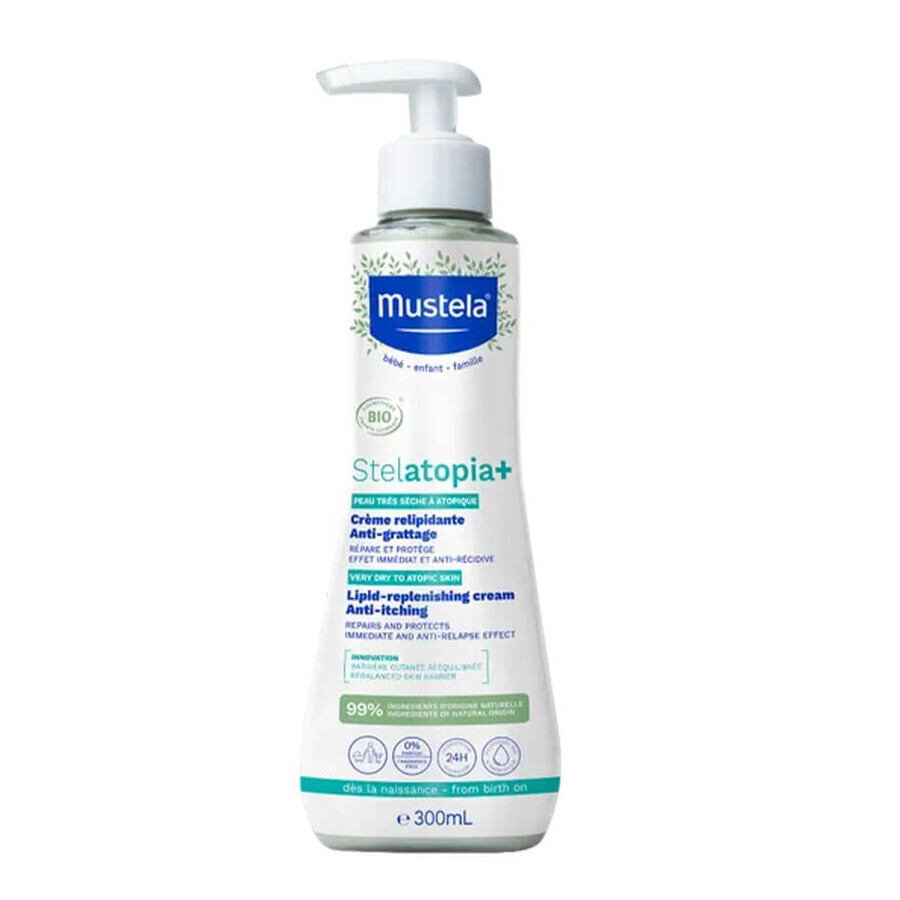 Buy Mustela Stelatopia Anti-scratch Relipid+ Cream 300 ml Mustela Stelatopia Anti-scratch Relipid+ Cream 300 ml