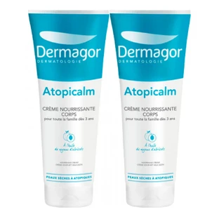 Dermagor Atopicalm Crema corporal nutritiva para toda la familia 2x250ml