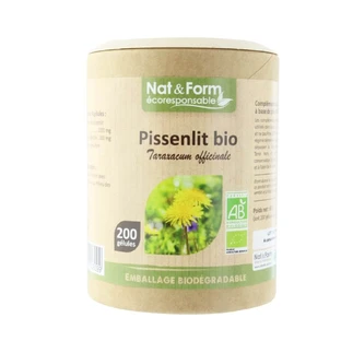 Nat&Form TARASSACO BIOLOGICAL 200 Kapseln