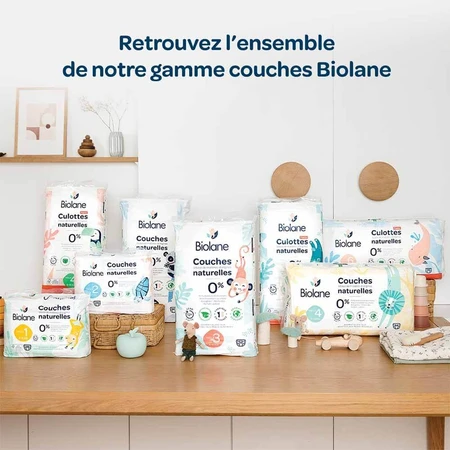Biolane Naturals Windeln Größe 1 2 à 5kg x28