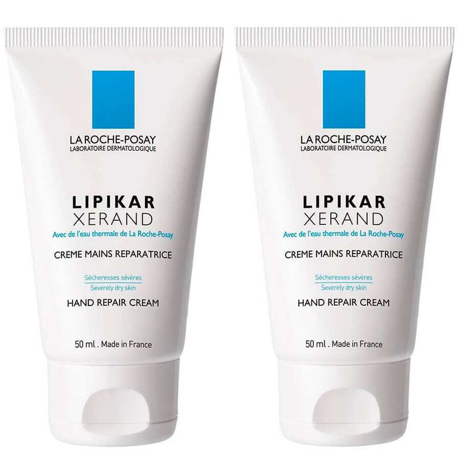 Buy La Roche-Posay Lipikar Xerand repairing hand cream for dry hands 2x50ml La Roche-Posay Lipikar Xerand repairing hand cream for dry hands 2x50ml