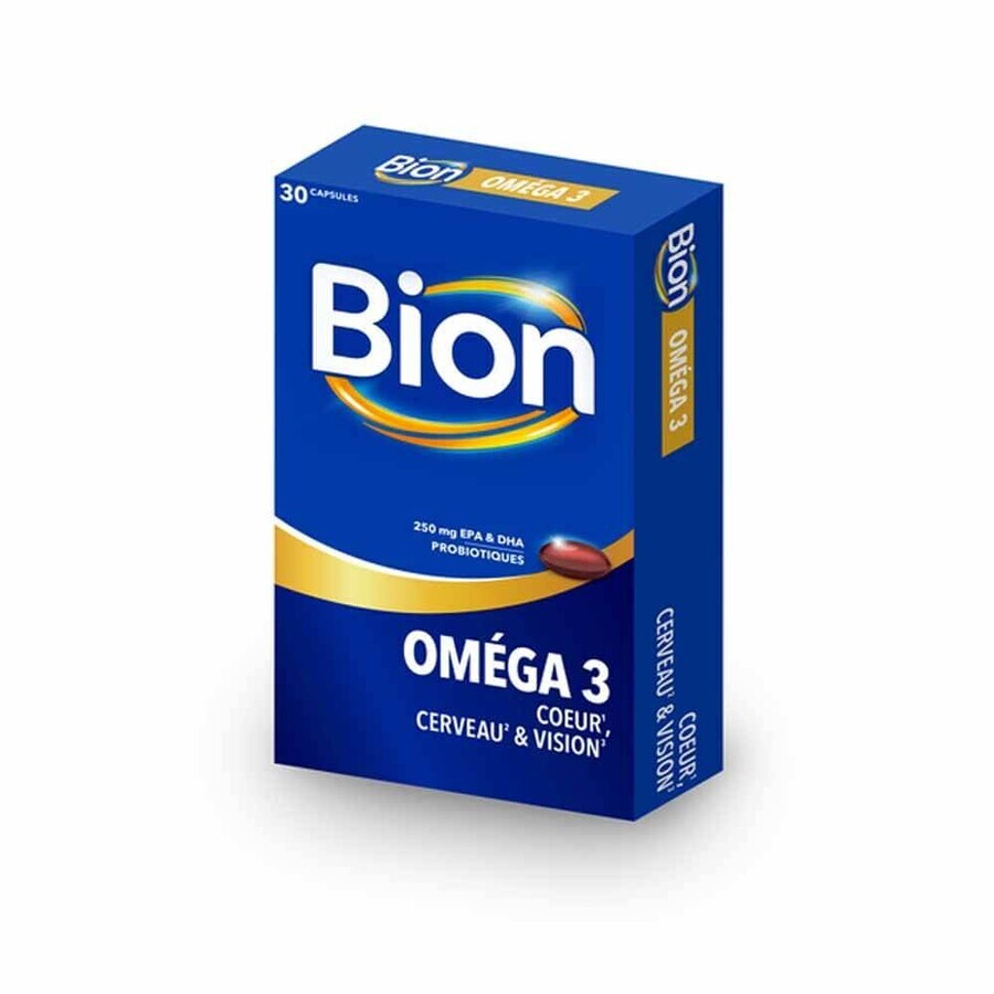Bion3 Omega 3 Heart Brain and Vision 30 capsules